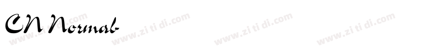 CN Normal字体转换